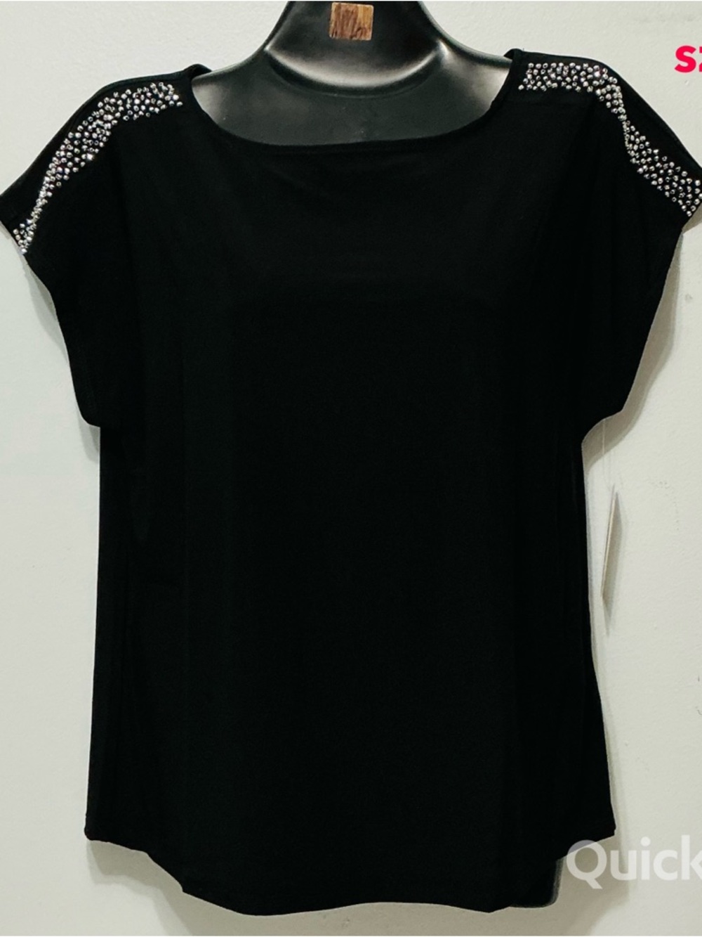 sz M - NWT Annalee + Hope Embellished Top